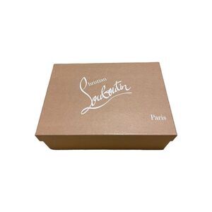 Christian Louboutin Empty Shoe Box 36 Storage Gift Tissue Paper 11.25”x8.25x3.75